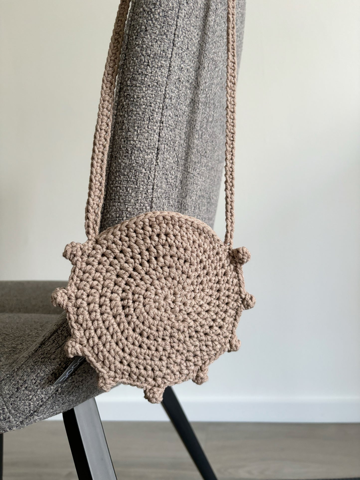 Schoudertasje Emma Taupe