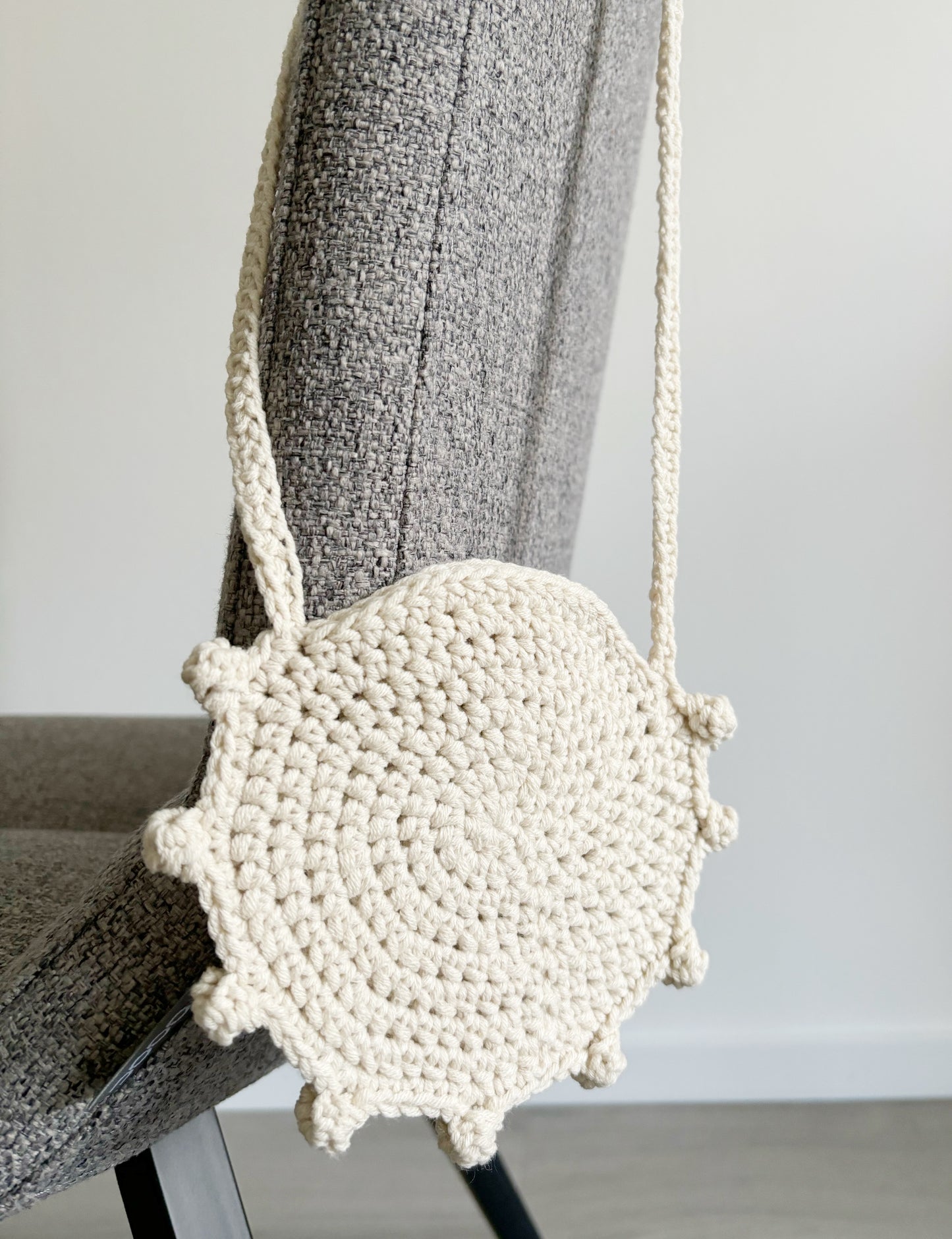 Schoudertasje Emma Gebroken wit