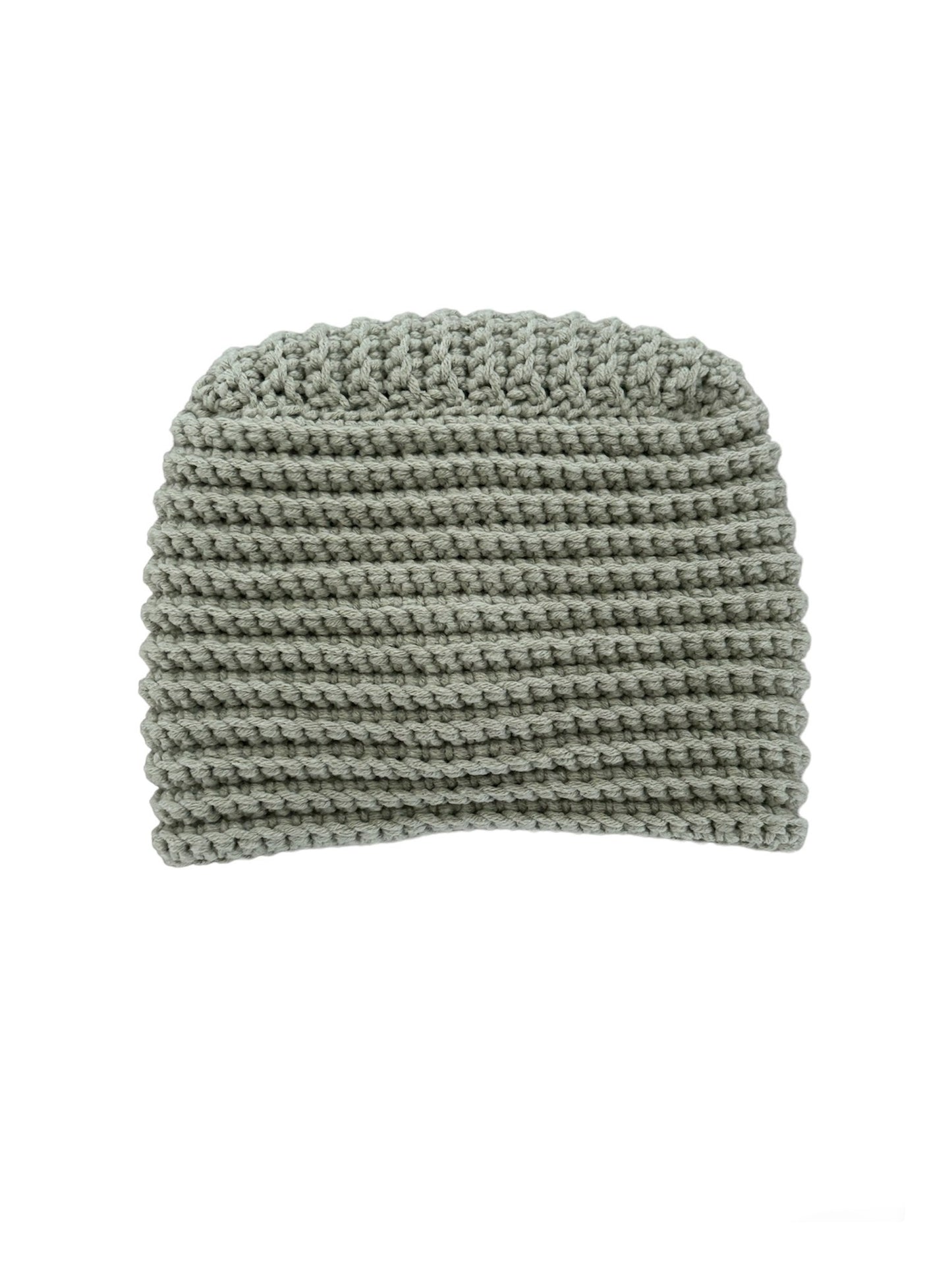 Turban in licht olijfgroen