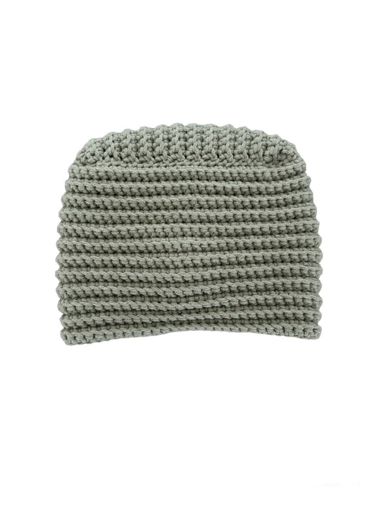 Turban in licht olijfgroen