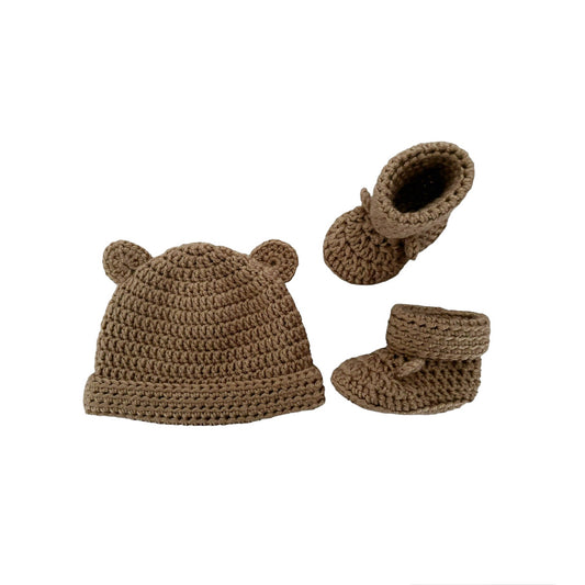 Baby Beren Set Bruin
