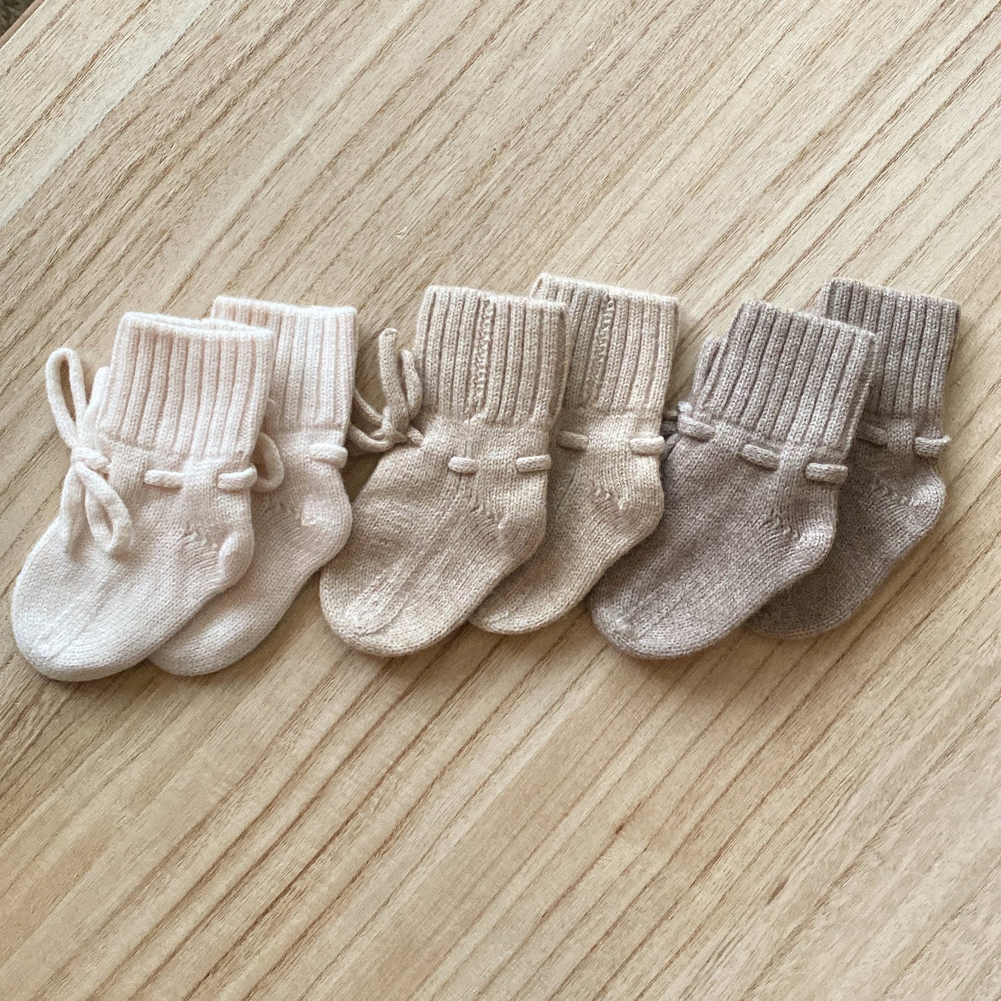 Baby slofjes Natural