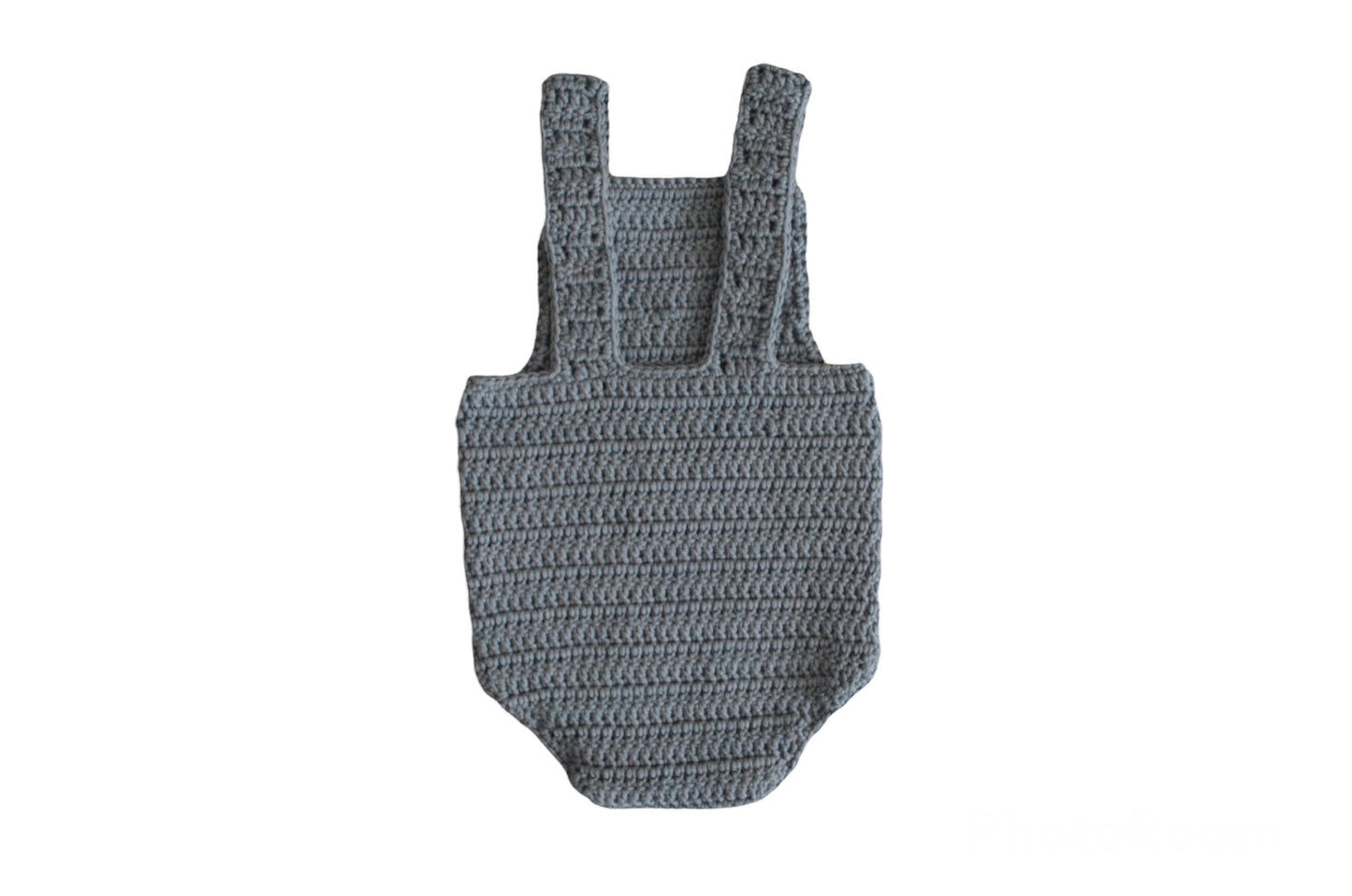 Romper merino BanannaCreations in Donker Olijfgroen