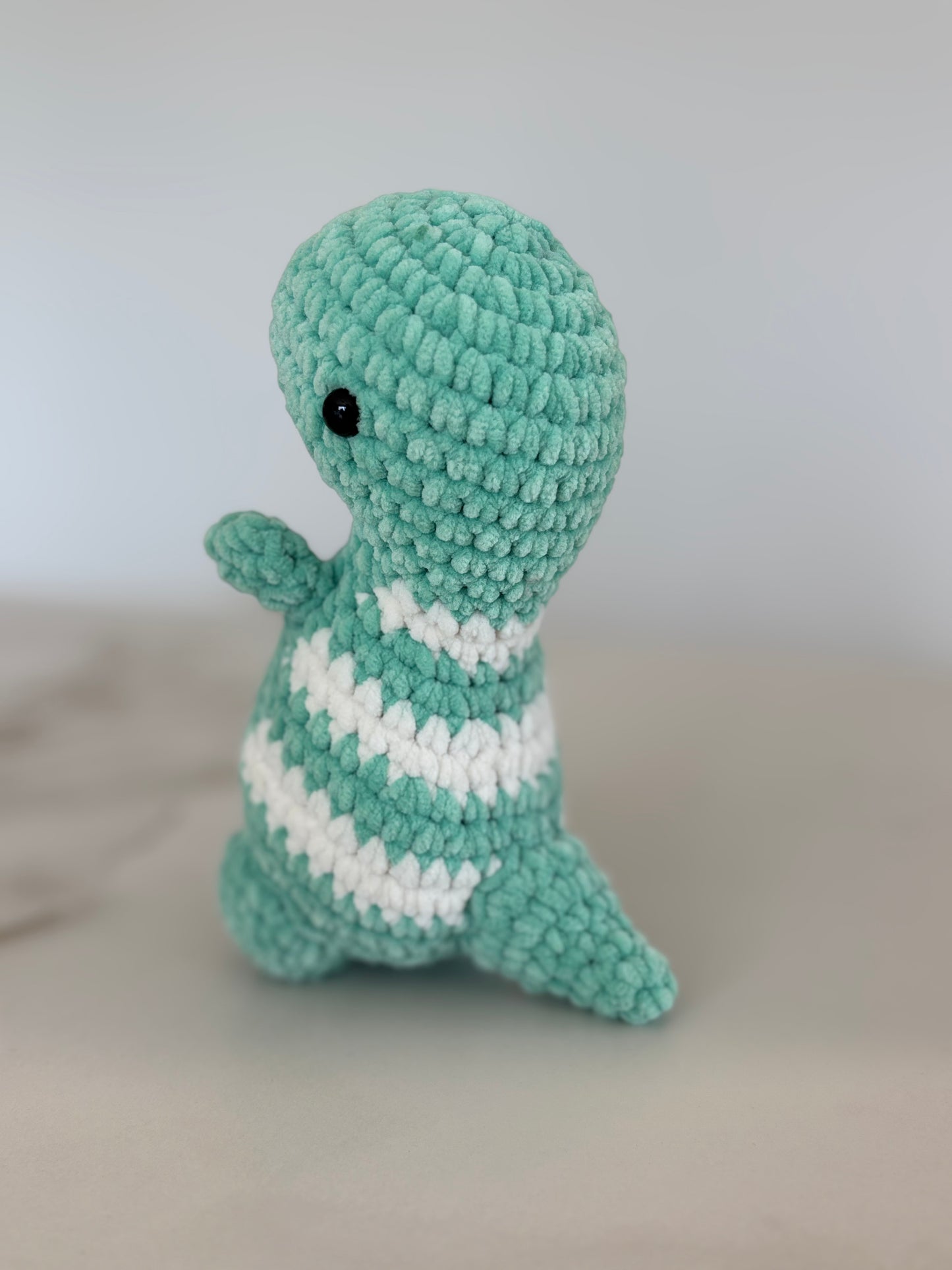 Dino klein mintgroen