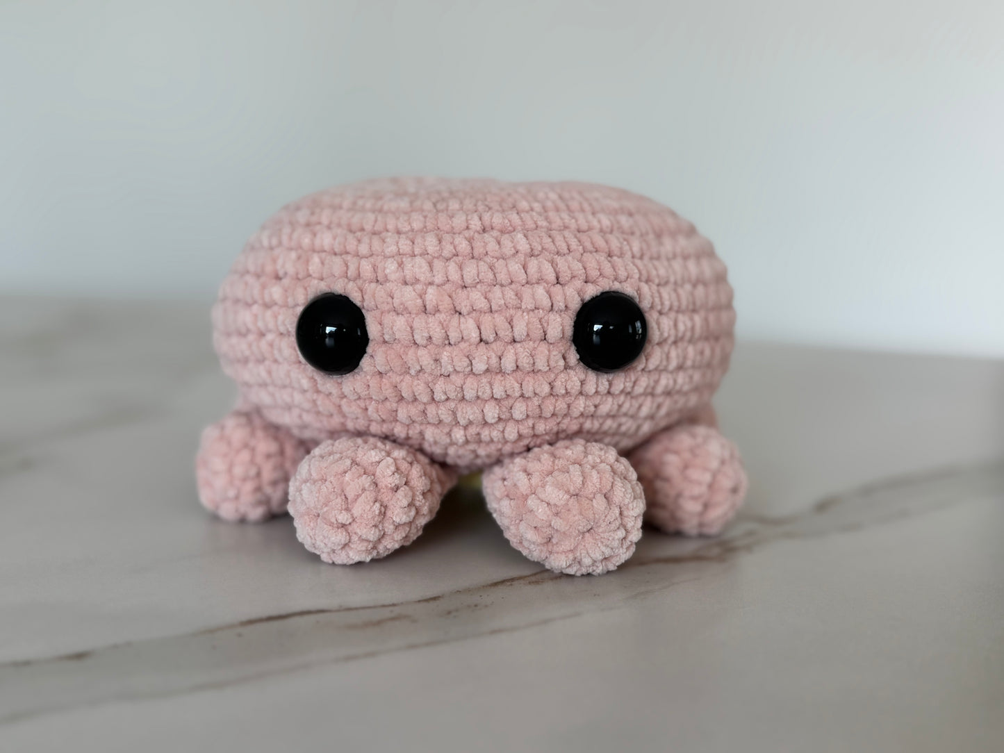 Roze kwal met twee baby kwalletjes