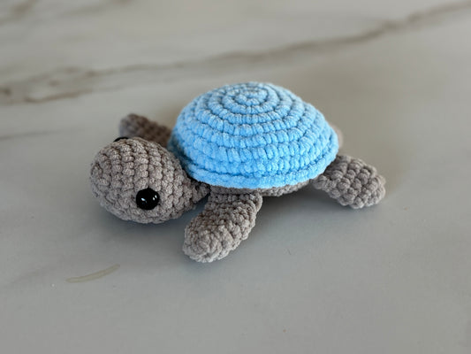 Schildpadje blauw