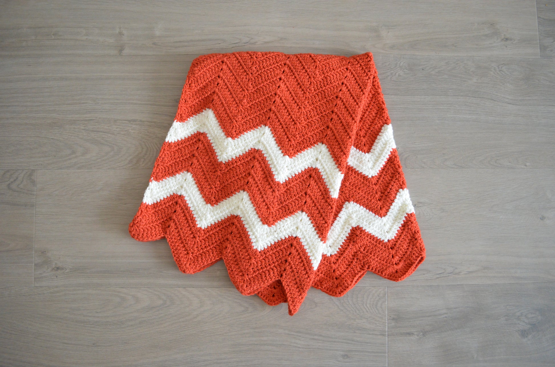 Zigzag deken