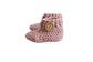 Babyslofjes Merino BanannaCreations in Oudroze